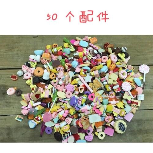 50pcs/set food Doll House doll Furniture doll accessories for BJD doll toys girl play accessories for barbie