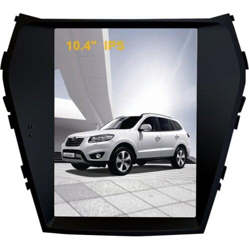 Car Audio Vertical screen Tesla Car Multimedia player Android 9.0 GPS Navigation Head Unit for Hyundai santa FE/IX45 2013- 2021