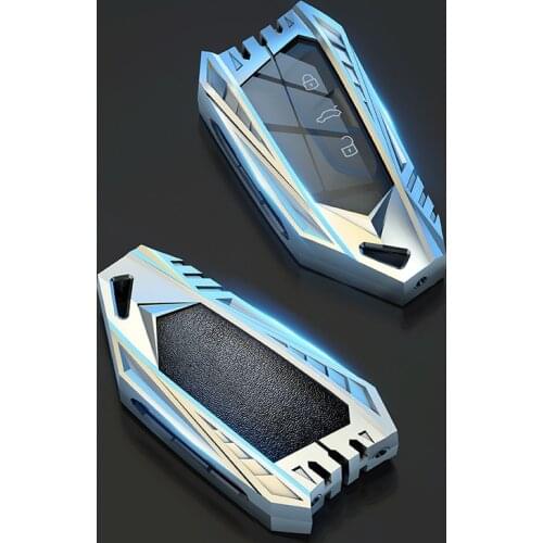 Zinc Alloy Car Key Cover Case For VW Volkswagen Golf 8 Mk8 MK4 2020 For Skoda Octavia A8 MK4 SEAT LEON MK4