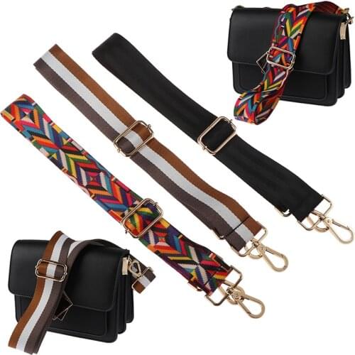 Colored Belt Bags Strap Accessories For Women PT Girl Fashion Adjustable Shoulder Handbag Strap Decorative Accessories Bags