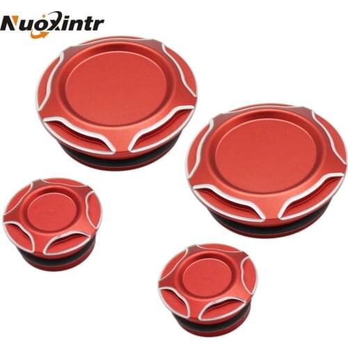 Nuoxintr Motorcycle Engine Cover Screw Trim Head Cover Screw Edge Bolt Screw Caps Topper for Twin Cam Sportster XL 883 1200