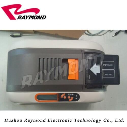 HiTi CS-200e Single-sided Plastic PVC ID Card Printer,CS200e single side printer with one YMCKO color ribbon