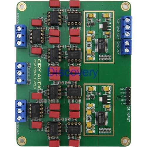 Y3 Parallel Dual PCM1794A Decoder Board DAC Gold-plated Version HiFi Fever 24Bit 192kHz