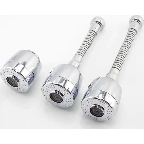 Adjustable Flexible Faucet Bubbler Tap Water Saving Filter Nozzle Aerator Diffuser Universal Adapter Kitchen Accessories M20
