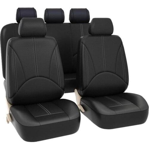 Luxury Leather car seat cover 4 Season For Peugeot 205 206 207 2008 3008 301 306 307 308 405 406 407 automobile