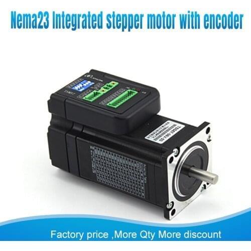 Nema23 57mm 24V~40VAC 1N.M Integrated Servo closed loop stepper motor +driver for cnc machines