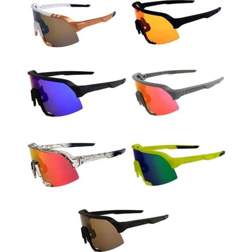 Polarized Lens Outdoor Sports Hiking Climb Bicycle Cycling Sun Glasses Bike Sunglasses TR90 Eyewear Goggles