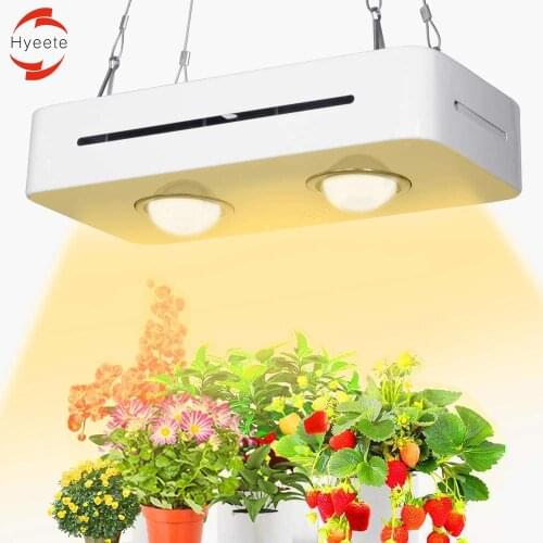 100W LED Plant Growing Lamps Full Spectrum Panel Indoor Greenhouse Seedling Vegetables and Flower High Brightness Aquarium Light