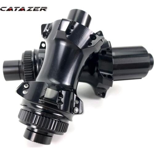 Catazer R19 Road Bike Disc Brake Hub Straight Pull Low Resistance Only 395g/pair Bicycle Hub Front 145g Rear 250g
