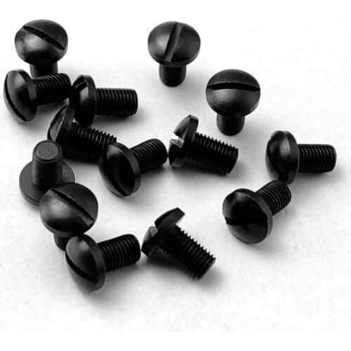 TOtrait 4 Pieces Customized 1911 Grips Screws Stainless Steel CNC T8 Plum Screw 1911 Grip Nail