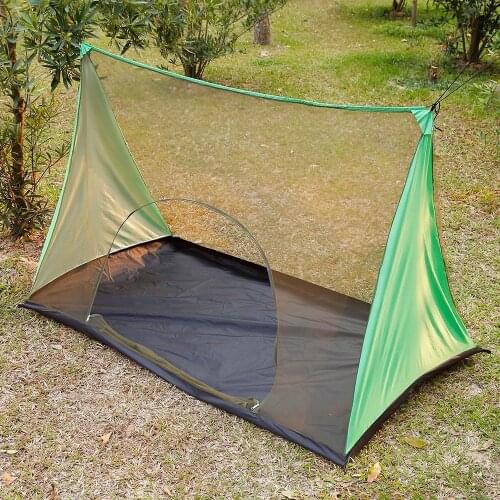 Outdoor Camping Mosquito Net Keep Insect Away Backpacking Tent for Single Camping Bed Anti Mosquito Net Bed Tent Mesh Decor