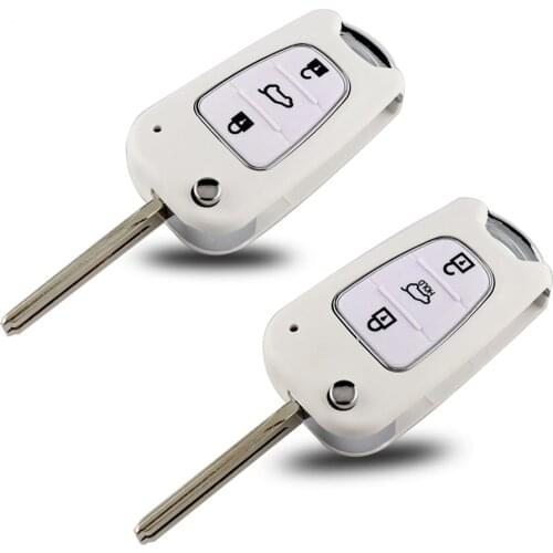 YIQIXIN 3 Buttons Flip Folding Remote Auto Car Key Shell For Kia Rio 3 Picanto Sportage K2 K3 K5 For Hyundai IX35 I30 Key Shell