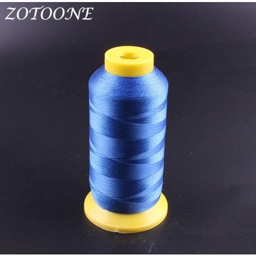 ZOTOONE Leather Sewing Thread 3000 Yards Cross-stitch Knitting Sewing Machine Polyester Thread For Crafts Clothes Dress Making E