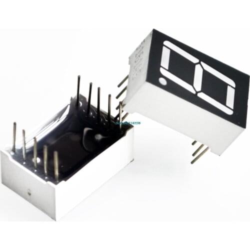 20pcs/lot 1bit Common Cathode Digital Tube 0.56" 0.56in. Red LED Digit 7 Segment