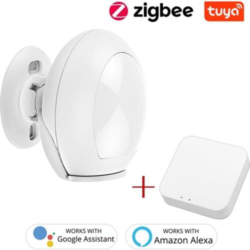 New Zigbee3.0 Tuya Smart Motion PIR Sensor Detector WIFI Movement Sensor Smart Life APP Wireless Home Security System Smart Home