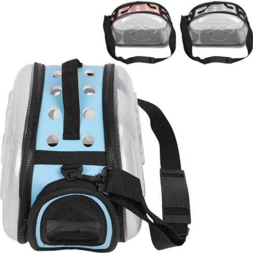 Cat cage Pet Cat House Outdoor Collapsible Pet Carrying Bag Transparent Cat Puppy Carrier Shoulder Cage cat accessories Cat