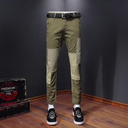 Pants Men Track Patchwork Pluderhose Hosen Joggers Hosen Herren Pantalon Homme Sweatpants 2020 Spring Casual Streetwear Hosen