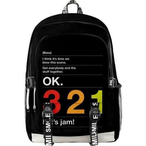 2021 Cowboy Bebop Merch 3D Print Men Women Backpack Oxford School Bag Fashion Style Teenager Girl Child Bag Travel Backpack