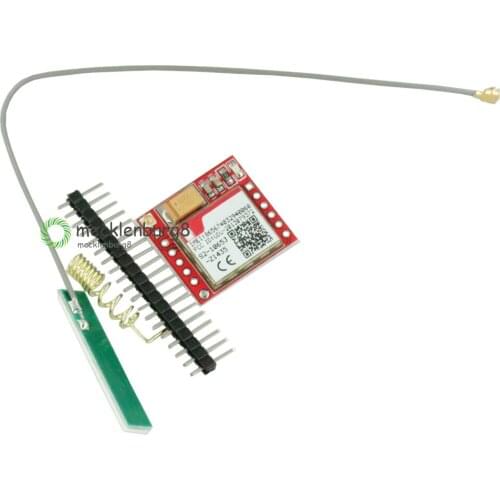 Smallest SIM800L GPRS GPS GSM Module MicroSIM Card Core BOard Quad-band TTL Serial Port 3.7V-4.2V With The Antenna