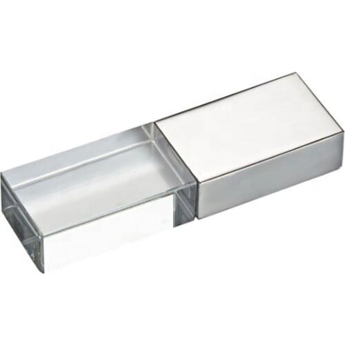 2020 New Metal Crystal USB 2.0 Memory flash stick pen drive (Custom DIY LOGO)