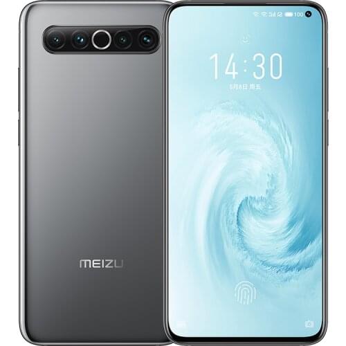 Original Meizu 17 5G Mobile Phone Snapdragon 865 Android 10.0 6.6" 2340X1080 90hz 8GB RAM 256GB ROM 64.0MP 30W Super Mcharge