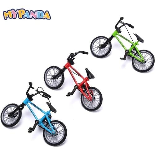 Finger Bmx Bike Toys For Boys Mini Bike With Brake Rope Alloy Bmx Functional Mountain Bicycle Model Toys For Children Gift