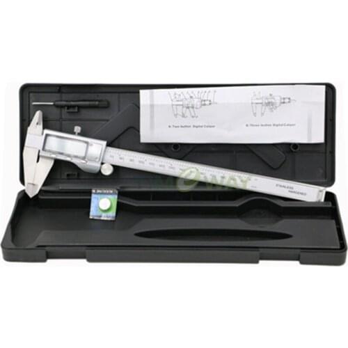 All-metal electronic vernier caliper Digital caliper Digital display vernier caliper 200mm caliper Digital display