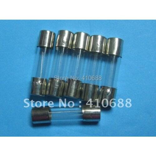 100 Pcs Glass Fuse 20A 250V 5mm x 20mm Fast Blow Hot Sale