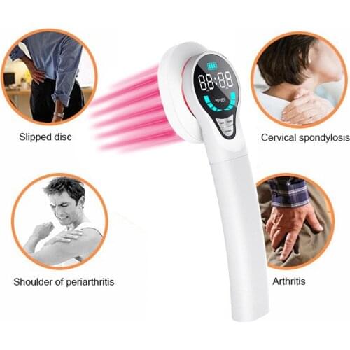 Handy Cure Laser LLLT 808nm Cold Laser Therapy Device Body Pain Relief Red Light Therapy Chiropractor Recommend Tooled