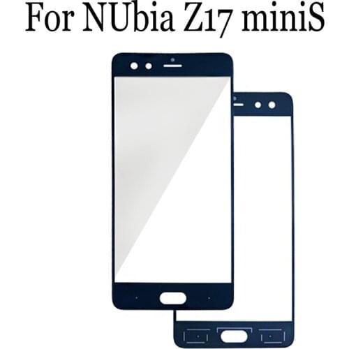 Replacement Parts For NUbia Z17 minS Touch Screen Outer LCD Front Panel Screen Glass Lens Cover NUbiaZ17miniS Without Flex Cable
