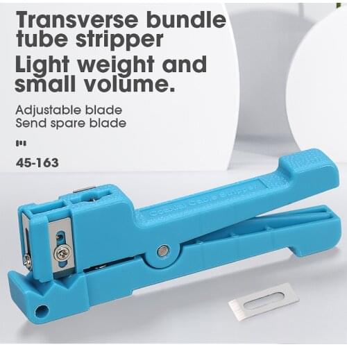 2PCS FTTH 45-163 Fiber Optic Stripper/Optical Fiber Jacket Stripper 45-163 Stripper / Fiber Optic Stripper/Cleaver/Slitter