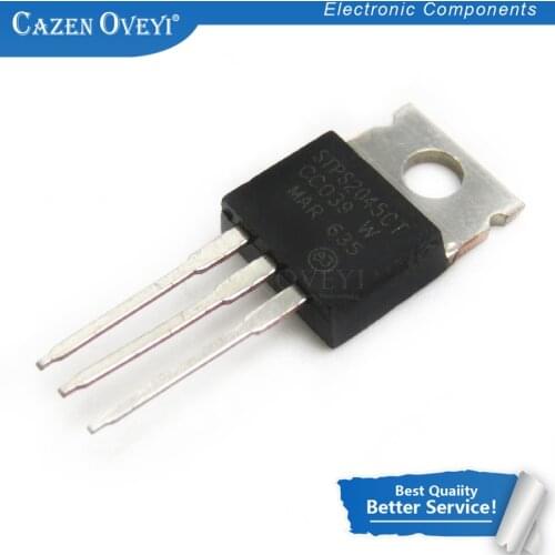 5pcs/lot STPS2045CTC STPS2045CT STPS2045 TO-220 In Stock