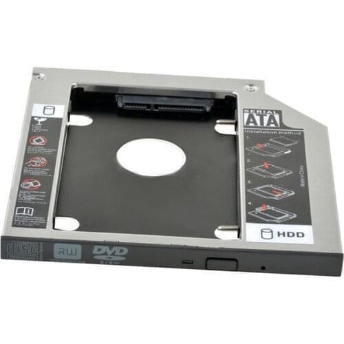 9.0mm 2nd HDD SSD Hard Drive Optical bay Caddy Frame Adapter For Lenovo G70-70 Z51-70 Z70-80 G40-45 G40-70 G40-75 G40-80