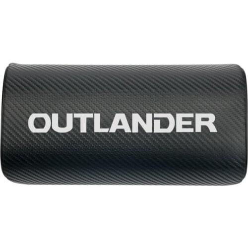 For Mitsubishi Outlander 2013-2019 Accessories car neck pillows both side pu leather single headrest 1pcs