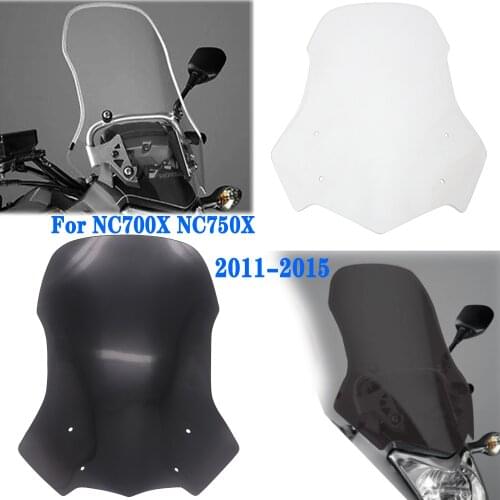 Motorcycle Accessories Screen Windshield Fairing Windscreen For Honda NC700X NC750X NC 750 700 X 2011 2012 2013 2014 2015