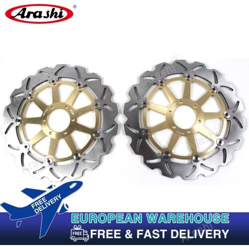Ship from France CNC Front Brake Rotors Disc For YAMAHA XJR 1200 1995-1998 / FZR GENESIS 1000 1987-1989 / FZR EXUP 1990-1995