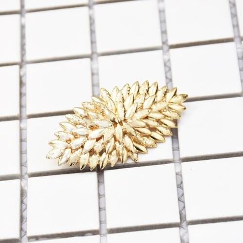 New Greek Ladies Gold Metal Leaves Hairpins Boho Indian Hair Jewelry Bridal Headpiece bijoux cheveux mariage Hair Clip