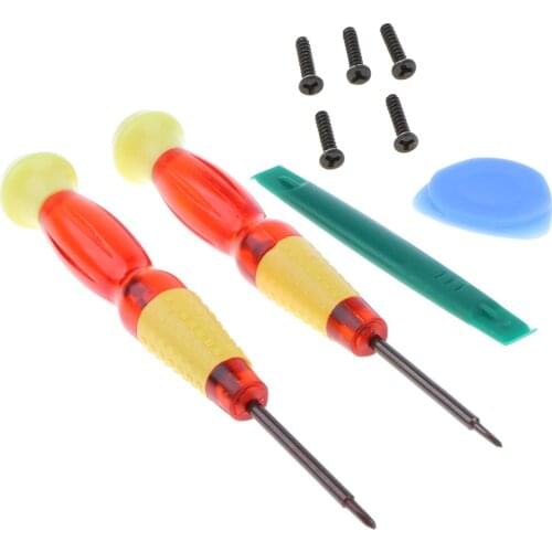 4 In 1 Screwdriver Kit Opening Tools + Tri-Wing Screws For Nintendo Switch