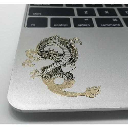 Chinese Style Myth Dragon Tiger Car Styling Decals Metal Stickers Computer Case Keyboard Phone Decal