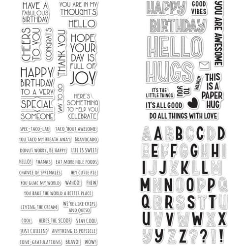 New 2021 Summer Daydreams Clear Stamps and Metal Cutting Dies For DIY Craft Making Animal Scrapbooking and Word Greeting Card