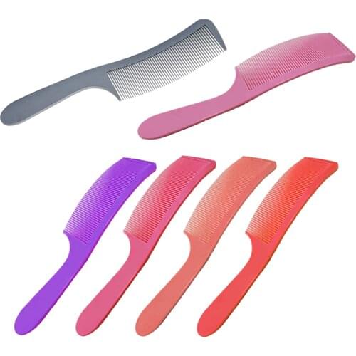 Professional Barber Salon Curved Comb Flat Top Haircut Trimming Comb for Men Barber Accessories Hair Cutting Brush