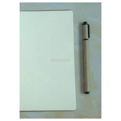 Simple kraft paper note pen 0.5mm water pen gel pen environmental pen