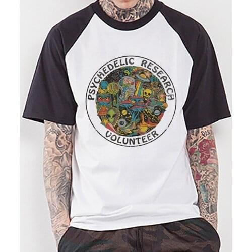 Psychedelic T Shirts Harajuku Hop Male T-shirt Psychedelic Tshirt Psychedelic T Shirt Men 2018 Top Tshirt Fashion Shirt Women