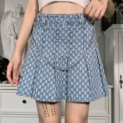 Qybian Denim Skirts For Women