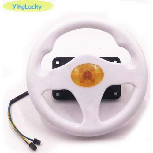 Steering Wheel for 31 in 1 Racing Car Flame Flying Car Run Way TRAVELINSTYLE Children Arcade machine