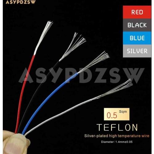 0.5 Sqm High temperature silver-plated wire Electronic module cable (2M Price)