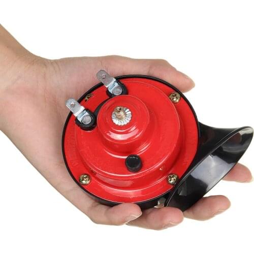 2Pcs 12V Super 300 DB Train Horn for Trucks Car Styling Electric Snail Horn Air Horn Raging Sound for Motorcycle Car Accessories