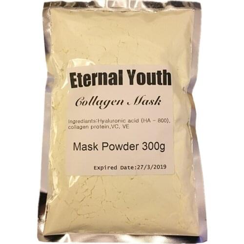 300grams Collagen Facial Peel Off Mask Powder With Hyaluronic Acid Moisturizing Skin Repair Oil Control SPA Skin Care