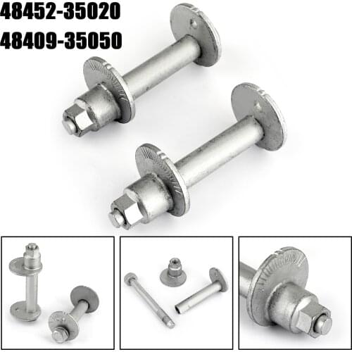 Areyourshop 48452-35020 2PCS Lower Control Cam Plate Toe For Toyota 4Runner 1996-2002 Tacoma 1995-2004 48409-35050 Car Parts