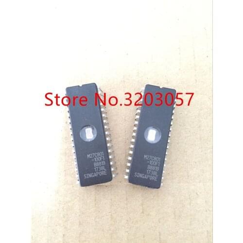 Free Shipping 10pcs/lot M27C801-100F1 M27C801 27C801 CDIP-32 In stock